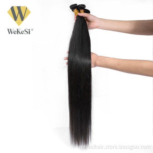 Wholesale 10A Grade Cuticle Aligned Vendors Raw Virgin Brazilian hair bundles Long 40 inch Brazilian Human Hair in mozambique
